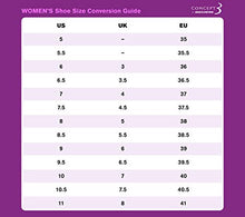 Load image into Gallery viewer, Concept 3 by Skechers Women's Beyond Fresh Lace-up Fashion Sneaker, White/Gold, 8 Medium US
