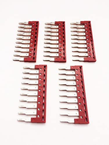 Dinkle DSS2.5N-10P DIN Rail Terminal Block Press-Fit Jumper (Pack of 10)