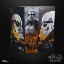 Load image into Gallery viewer, STAR WARS The Black Series The Mandalorian Artillery Stormtrooper Premium Electronic Helmet, Roleplay Collectible, Ages 14 and Up
