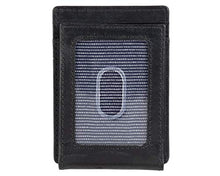 Load image into Gallery viewer, Levi's Men's Slim Front Pocket Wallet, Black, One Size
