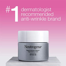Load image into Gallery viewer, Neutrogena Rapid Wrinkle Repair Retinol Regenerating Anti-Aging Face Cream &amp; Hyaluronic Acid; Anti-Wrinkle Retinol Moisturizer &amp; Neck Cream, with Hyaluronic Acid &amp; Retinol, 1.7 oz
