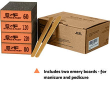 Load image into Gallery viewer, Sanding Sponge, 60 80 120 220 Coarse Medium Fine Grit Sanding Blocks, Sander Sponges for Drywall Metal, Sandpaper Sponge Sanding Block for Wood 4 Pcs by S&amp;F STEAD &amp; FAST
