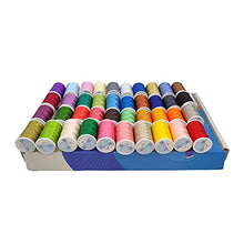 Load image into Gallery viewer, 40 Brother Colors Polyester Embroidery Machine Thread Kit 200M (210Y) Each Spool for Brother Babylock Janome Singer Pfaff Husqvarna Bernina Embroidery and Sewing Machines
