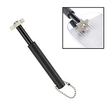 Load image into Gallery viewer, Xintan Tiger Golf Clean Tool -Practical Clean Tool for All Golf Irons (Golf Club Brush and 6 Heads Golf Club Groove Sharpener，Black)
