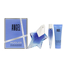 Load image into Gallery viewer, Thierry Mugler Angel By Thierry Mugler 3 Piece Gift Set - 1.7 Oz Eau De Parfum Spray, 0.3 Oz Eau De Parfum, 1.7 Oz Showe
