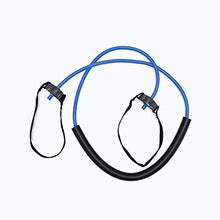 Load image into Gallery viewer, Bodygym Fitness Resistance Band, Exercise Bands, Home Gym Accessory, Handles, Physical Therapy, Home Workouts, Patented Soft-Foam Cushion and Hand Straps (Blue - 20lbs)
