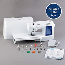 Load image into Gallery viewer, Brother CS7000X Computerized Sewing and Quilting Machine, 70 Built-in Stitches, LCD Display, Wide Table, 10 Included Feet, White
