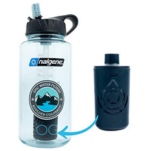Load image into Gallery viewer, Epic Nalgene OG | Water Bottle with Filter | USA Made Bottle and Filter | Dishwasher Safe | Filtered Water Bottle | Travel Water Bottle | BPA Free Water Bottle | Removes 99.99% Tap Water Impurities
