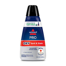 Load image into Gallery viewer, Bissell Professional Spot and Stain + Oxy Portable Machine Formula, 32 oz, 1-Pack, 32 Fl Oz
