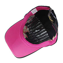 Load image into Gallery viewer, Women Baseball Caps, Adjustable Breathable Embroidered Sun Hat for Sport Golf Mesh Sunbonnet Outdoor Black
