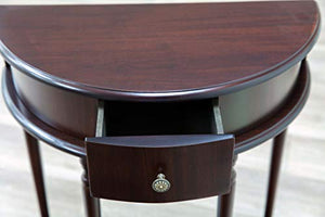 Frenchi Home Furnishing End Table/Side Table, Espresso Finish