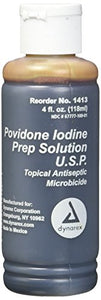 PVP Povidone Iodine Disinfecting Solution 4 oz
