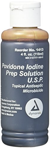 PVP Povidone Iodine Disinfecting Solution 4 oz