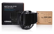 Load image into Gallery viewer, Noctua NH-D15S chromax.Black, Premium Dual-Tower CPU Cooler with NF-A15 PWM 140mm Fan (Black)
