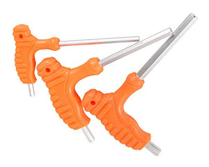 10PCS T-Handle Hex Key Allen Wrench Set, Heavy Tee Handle Hex Key, Metric 2-10mm, It is widely used in factories, homes, Auto/Bicycle. Gifts for men