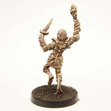 Load image into Gallery viewer, Stonehaven Elf Sorcerer Miniature Figure (for 28mm Scale Table Top War Games) - Made in USA
