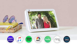 Echo Show 8 -- HD smart display with Alexa – stay connected with video calling  - Sandstone