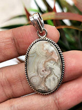 Load image into Gallery viewer, Beautiful rhodochrosite pendant in 925 sterling silver - gemstone/crystal gift |Mother&#39;s Day/engagement/wedding/anniversary/birthday gift
