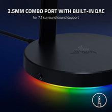 Load image into Gallery viewer, Razer Base Station V2 Chroma: Chroma RGB Lighting - Non-Slip Rubber Base - Designed for Gaming Headsets - Classic Black
