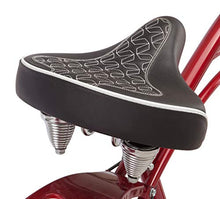 Load image into Gallery viewer, Schwinn Sanctuary 7 Comfort Cruiser Bike, Featuring Retro-Styled 18-Inch/Medium Steel Step-Over Frame and 7-Speed Drivetrain with Front and Rear Fenders, Rear Rack, and 26-Inch Wheels, Red
