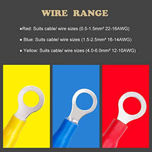 Load image into Gallery viewer, Flytuo 1280PCS Insulated Wire Electrical Connectors, Mixed Butt Ring Fork Spade Bullet Quick Disconnect, Crimp Terminals Connectors Assortment Kit
