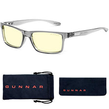 Load image into Gallery viewer, Gunnar Optiks Computer Blue Light Blocking Glasse's Amber Lens, Gray Crystal, Kids/Youth
