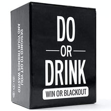 Load image into Gallery viewer, Do or Drink - Party Card Game - for College, Camping, 21st Birthday, Parties - Funny for Men &amp; Women
