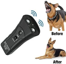Load image into Gallery viewer, Careland Dog Trainer Device Electronic Dog Deterrent/Dog Barking Control Devices Training Tool Stop Barking Dog Repeller Handheld and Portable, Anti-Bark Device(Black)
