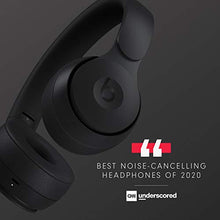 Load image into Gallery viewer, Beats Solo Pro Wireless Noise Cancelling On-Ear Headphones - Apple H1 Headphone Chip, Class 1 Bluetooth, Active Noise Cancelling, Transparency, 22 Hours Of Listening Time - Black
