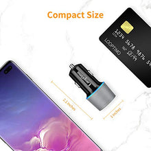 Load image into Gallery viewer, Fast USB C Car Charger,Compatible with Google Pixel 6/6 Pro/5a/5/4a/4/4 XL/3 XL/3/3a XL/3a/2 XL/2/XL, 30W Power Delivery &amp; Quick Charge 3.0 Car Adapter (Fast Charging Type C Cable 3.3Ft Included)
