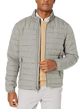Load image into Gallery viewer, Dockers Men's The Noah Classic Ultra Loft Packable Puffer Jacket, Heather Cement, Large
