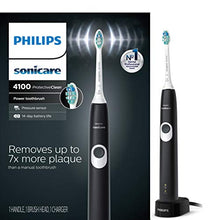Load image into Gallery viewer, Philips Sonicare HX6810/50 ProtectiveClean 4100 Rechargeable Electric Toothbrush, Black
