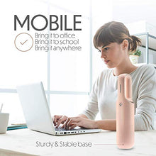 Load image into Gallery viewer, Starument Portable Hand Vacuum Cleaner Handheld Cordless Cleaner for Dust Pet Hair Dirt Home Car Interior, Furniture Lightweight Easy to Use, Compact Design Battery Rechargeable with USB-C Cable Pink
