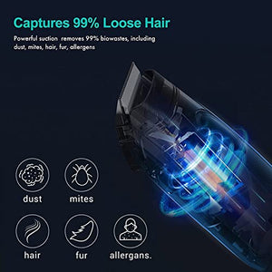 neabot P1 Pro Pet Grooming Kit & Vacuum Suction 99% Pet Hair, Professional Grooming Clippers with 5 Proven Grooming Tools for Dogs Cats and Other Animals(Renamed to Neakasa)