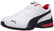 Load image into Gallery viewer, PUMA Men's Tazon 6 FM Puma White/ Puma Black/ Puma Silver Running Shoe - 9 D(M) US
