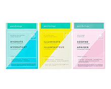 Load image into Gallery viewer, Patchology&quot;Perfect Weekend&quot; Facial Sheet Mask w/Hyaluronic Acid &amp; Firming Formula - Men &amp; Women Face Masks Skincare Sheet for Moisturizing and Hydrating Skin - Best Face Sheets Moisturizer (3 Count)
