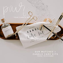 Load image into Gallery viewer, Sweet Water Decor Merry and Bright Candle | Fir, Nutmeg, and Clove, Winter Holiday Scented Soy Wax Candle for Home | 9oz Clear Glass Jar, 40 Hour Burn Time, Made in the USA
