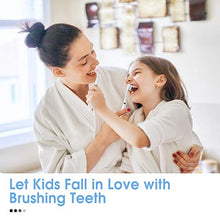 Load image into Gallery viewer, Kids Electric Toothbrushes, Electric Toothbrush Kids Sonic Toothbrush Electronic Toothbrush, Battery Power Tooth Brush with Replacement Heads, IPX7 Waterproof, Blue
