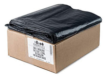 Load image into Gallery viewer, Plasticplace 55-60 Gallon Trash Bags │ 1.2 Mil │ Black Heavy Duty Garbage Can Liners │ 38” x 58” (100Count)

