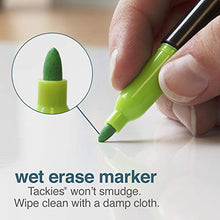 Load image into Gallery viewer, mcSquares Stickies Dry-Erase Sticky Notes. Reusable Whiteboard Stickers 4 inch Square 6 Pack - Post Reminders, Labels, Lists, and Decals - Never Buy Paper Notes Again, Its Eco-Friendly!
