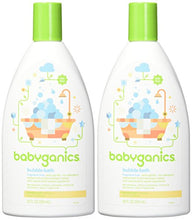Load image into Gallery viewer, Babyganics Bubble Bath, Fragrance Free, 20oz, 2 Pack
