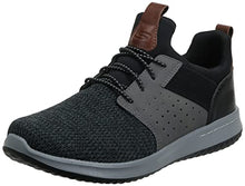 Load image into Gallery viewer, Skechers Men's Classic Fit-Delson-Camden Sneaker,black/Grey,9.5 M US

