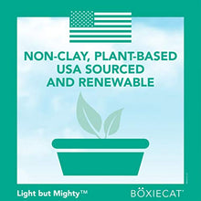 Load image into Gallery viewer, Boxiecat Air Lightweight Gently Scented Premium Clumping Cat Litter - Plant-Based Formula - Ultra Clean Litter Box, Longer Lasting Odor Control, Hard Clumping Litter, 99.9% Dust Free
