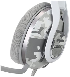 Turtle Beach Recon 500 Multiplatform Gaming Headset for Xbox Series X, Xbox Series S, Xbox One, PS5, PS4, PlayStation, Nintendo Switch, Mobile, & PC with 3.5mm - 60mm Dual Drivers, Memory Foam - White