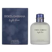 Load image into Gallery viewer, Dolce &amp; Gabbana Eau de Toilettes Spray, Light Blue, 4.2 Fl Oz For Men or/and Pour Homme

