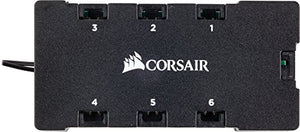 Corsair LL Series LL120 RGB 120mm Dual Light Loop RGB LED PWM Fan 3 Fan Pack with Lighting Node Pro (CO-9050072-WW)