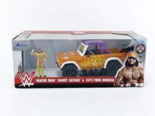 Load image into Gallery viewer, Jada 1:24 Diecast 1973 Ford Bronco with Macho Man Figure
