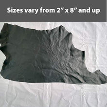 Load image into Gallery viewer, Memory Cross 3 lbs Real Cowhide Leather Scrap for Crafting - Remnants from Furniture Making, Soft and Flexible, and Sizes - 4-15 Pieces
