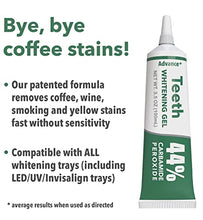 Load image into Gallery viewer, Advance+ Teeth Whitening Gel for Trays Refill Tube, 44% Carbamide Peroxide, 100ml (1 Tube = 33 Syringes!), Lasts 12 Months &amp; Beyond, Free Pen Included!
