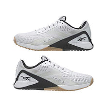 Load image into Gallery viewer, Reebok Men's Nano X1 Cross Trainer, White/Black/Rubber Gum, 11.5
